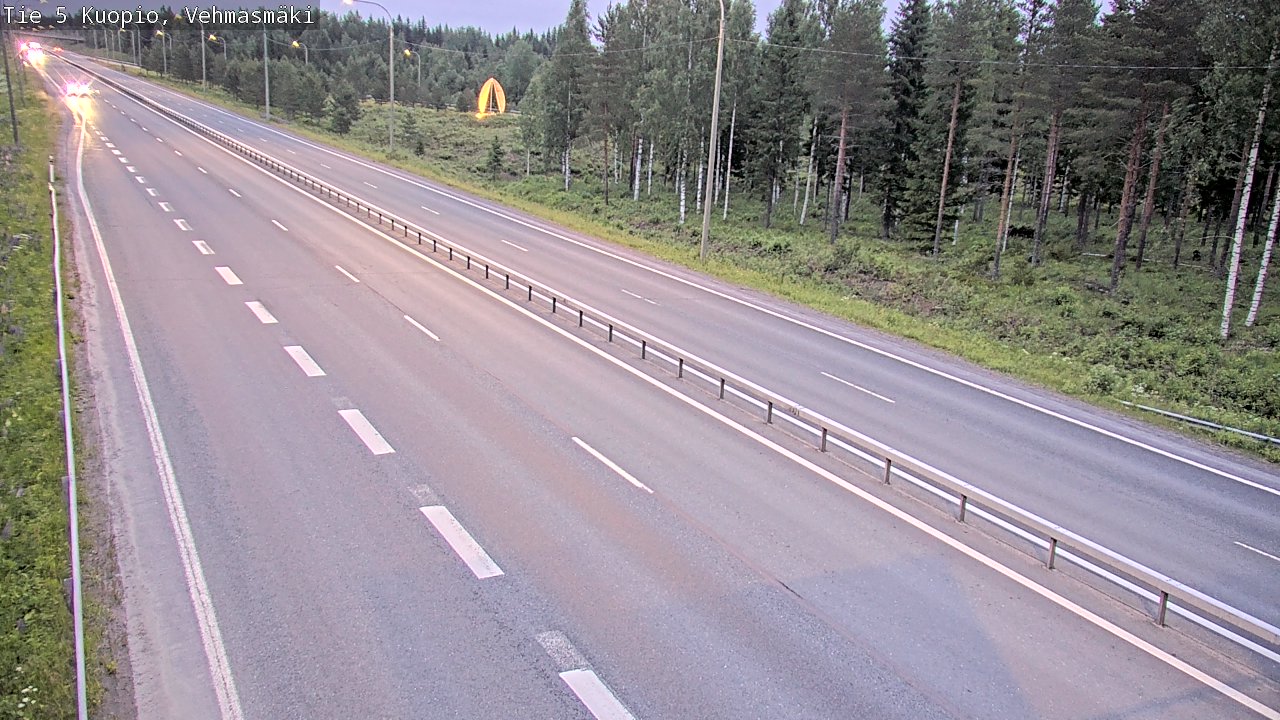 Kelikamerat Kuva Tie 5 Kuopio, Vehmasmäki, Kuopio, Pohjois-Savo