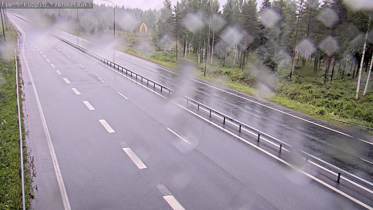 Kelikamerat Kuva Tie 5 Kuopio, Vehmasmäki, Kuopio, Pohjois-Savo