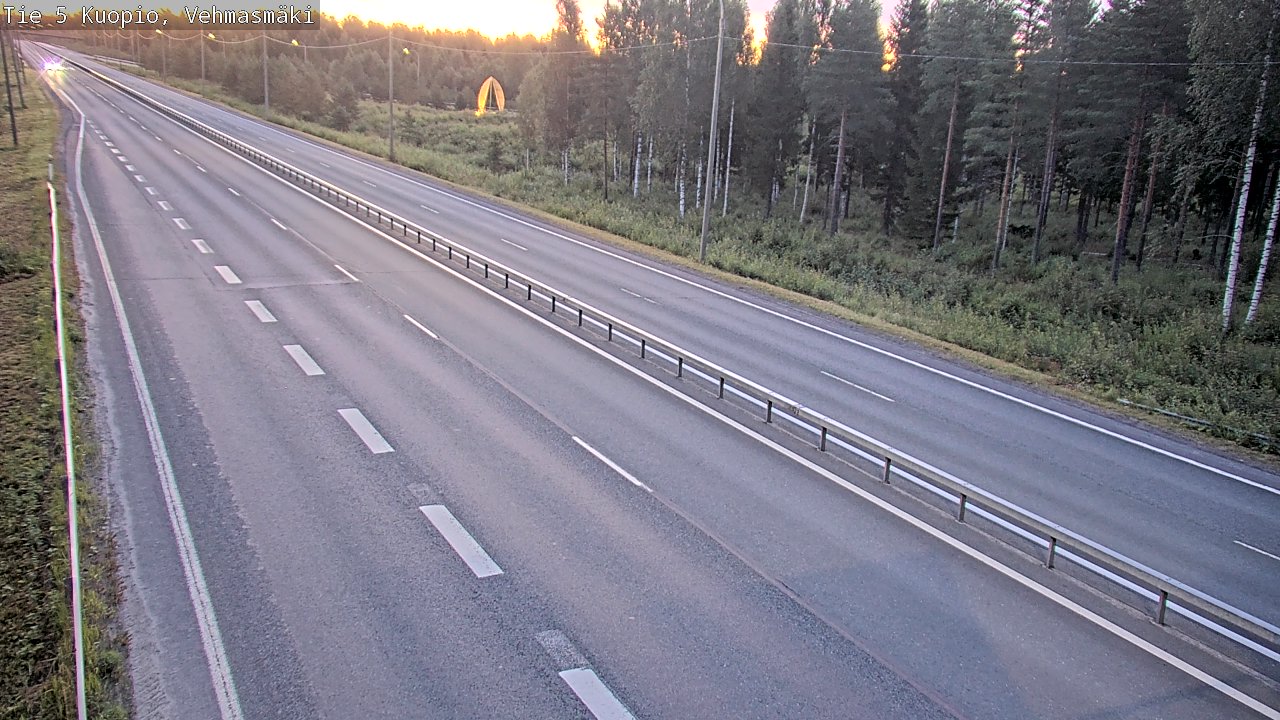 Kelikamerat Kuva Tie 5 Kuopio, Vehmasmäki, Kuopio, Pohjois-Savo
