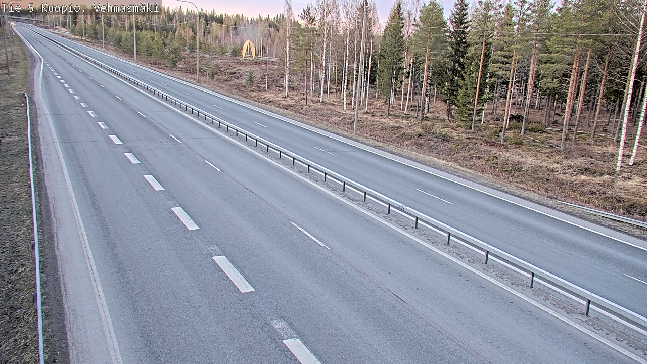 Kelikamerat Kuva Tie 5 Kuopio, Vehmasmäki, Kuopio, Pohjois-Savo