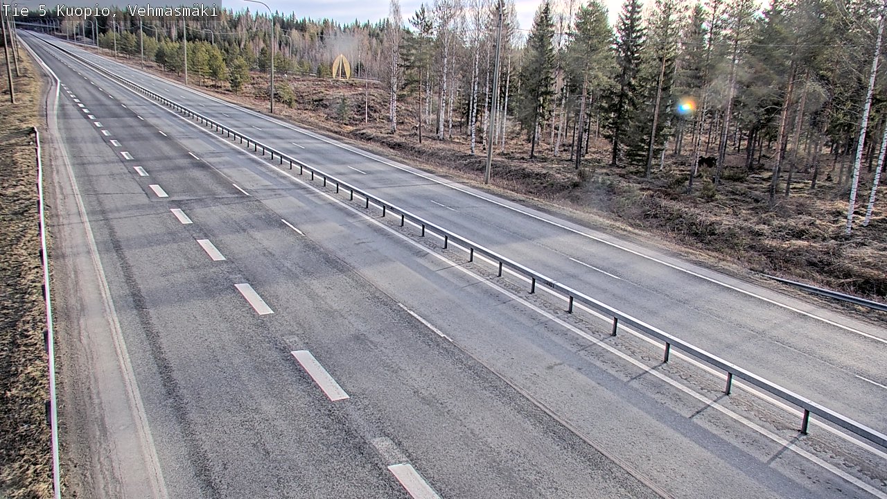 Kelikamerat Kuva Tie 5 Kuopio, Vehmasmäki, Kuopio, Pohjois-Savo