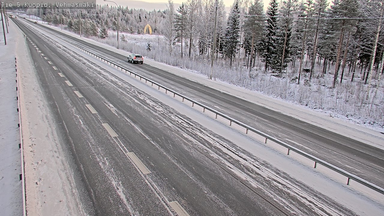 Kelikamerat Kuva Tie 5 Kuopio, Vehmasmäki, Kuopio, Pohjois-Savo