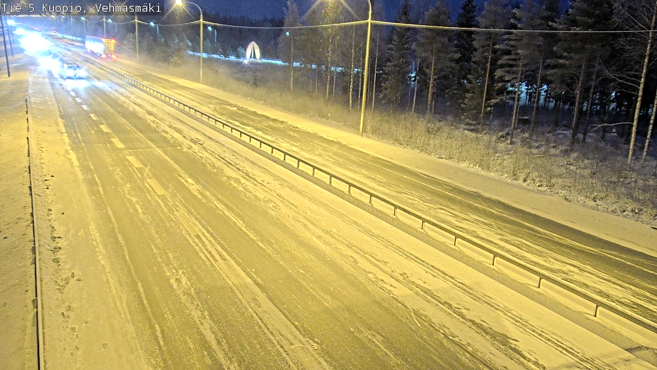 Kelikamerat Kuva Tie 5 Kuopio, Vehmasmäki, Kuopio, Pohjois-Savo