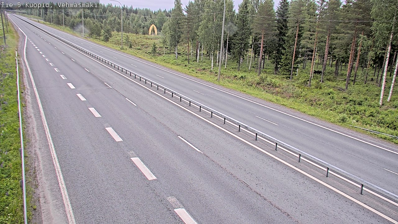 Kelikamerat Kuva Tie 5 Kuopio, Vehmasmäki, Kuopio, Pohjois-Savo