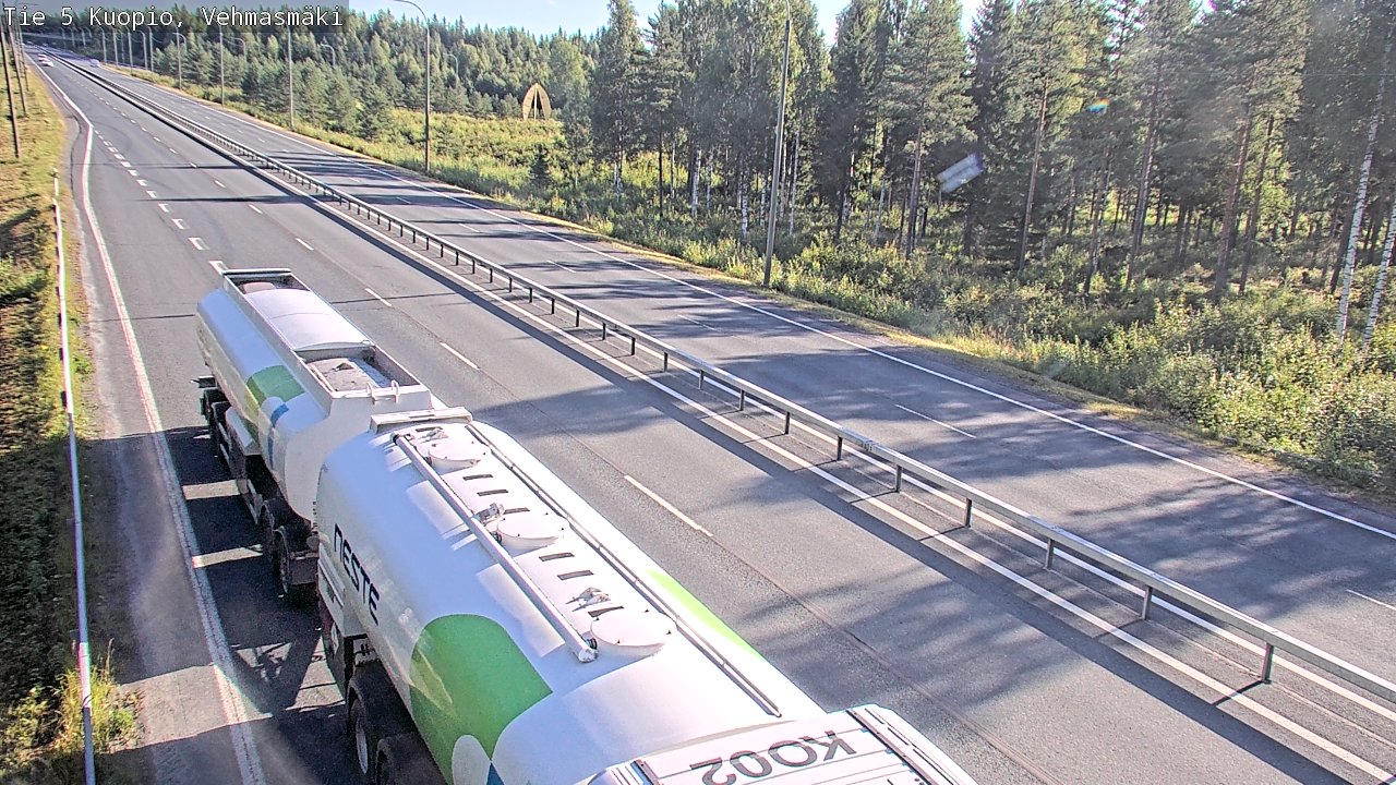 Kelikamerat Kuva Tie 5 Kuopio, Vehmasmäki, Kuopio, Pohjois-Savo