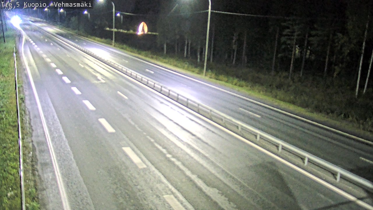 Weather Camera Image Road 5 Kuopio, Vehmasmäki, Kuopio, Pohjois-Savo