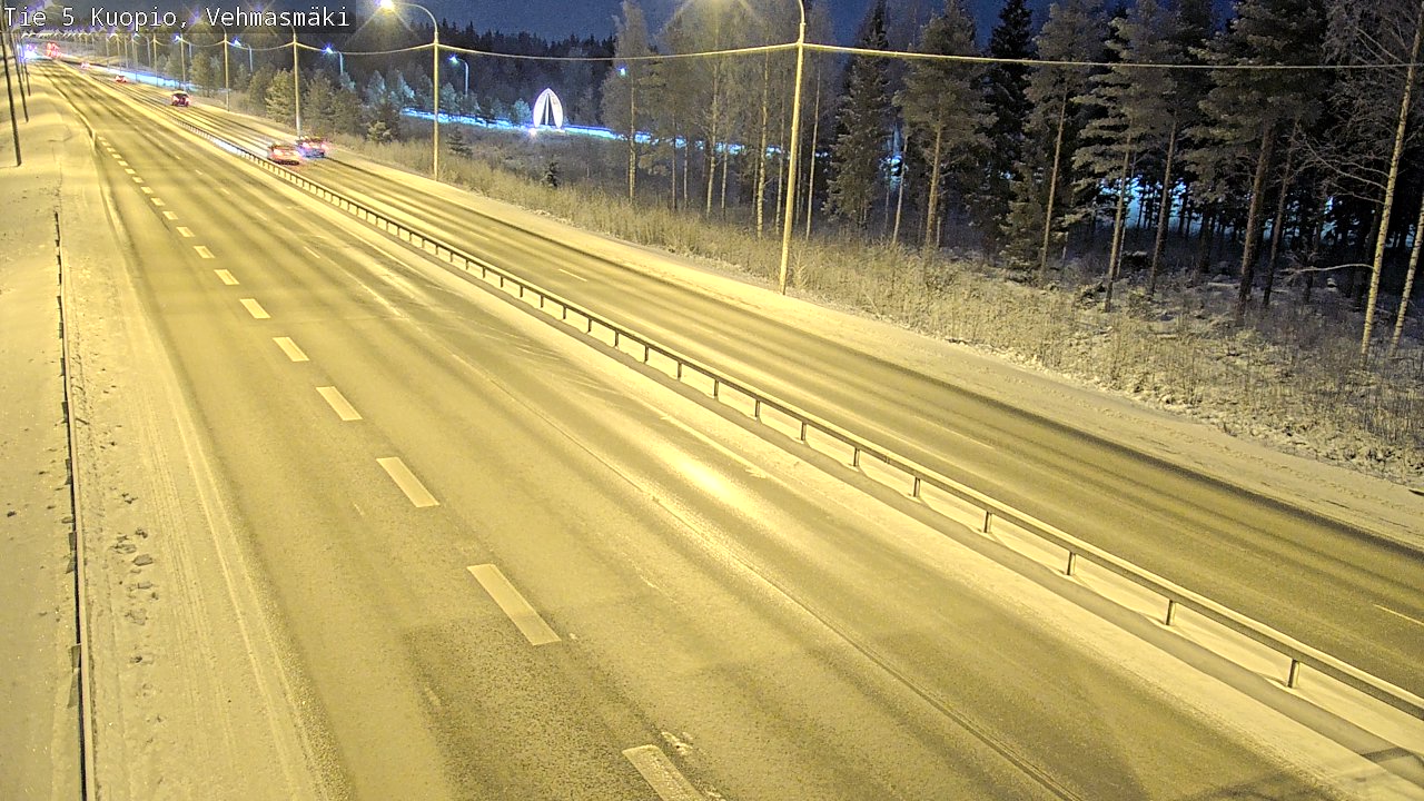 Kelikamerat Kuva Tie 5 Kuopio, Vehmasmäki, Kuopio, Pohjois-Savo