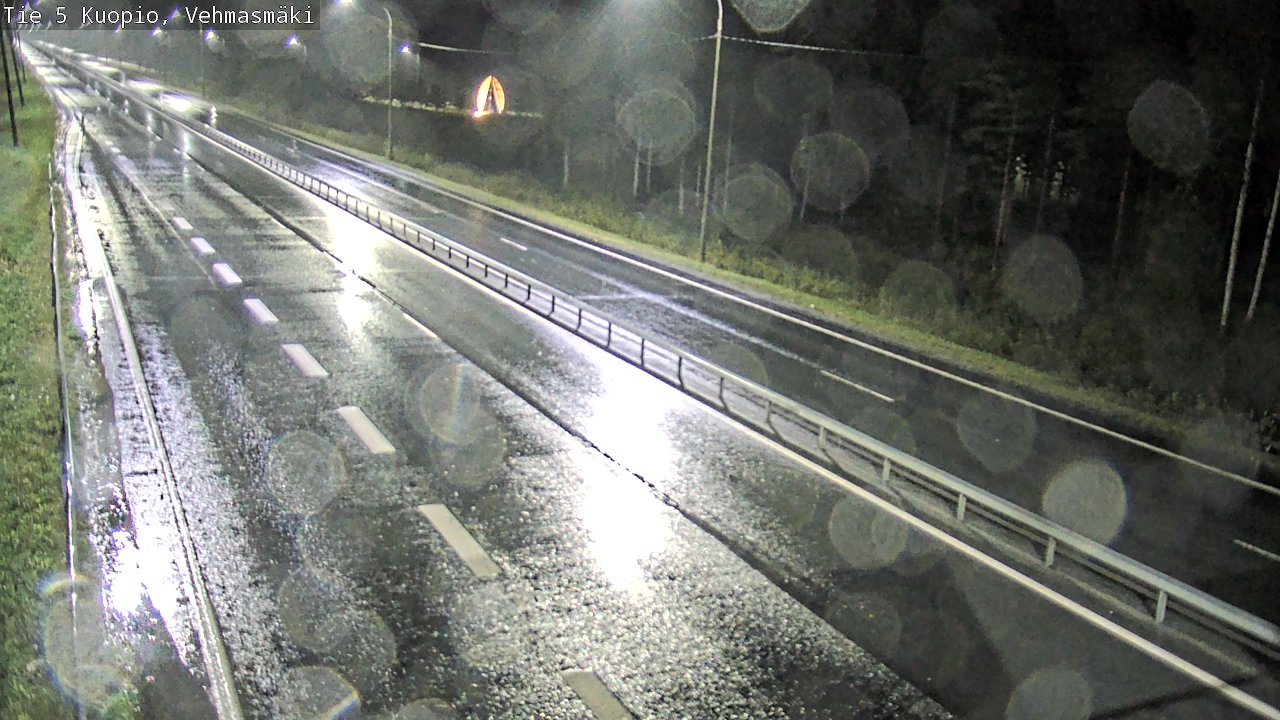 Weather Camera Image Road 5 Kuopio, Vehmasmäki, Kuopio, Pohjois-Savo