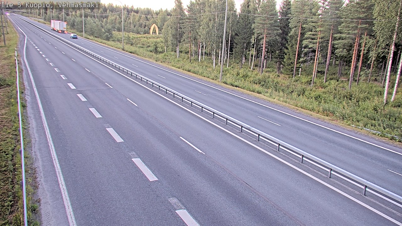 Kelikamerat Kuva Tie 5 Kuopio, Vehmasmäki, Kuopio, Pohjois-Savo
