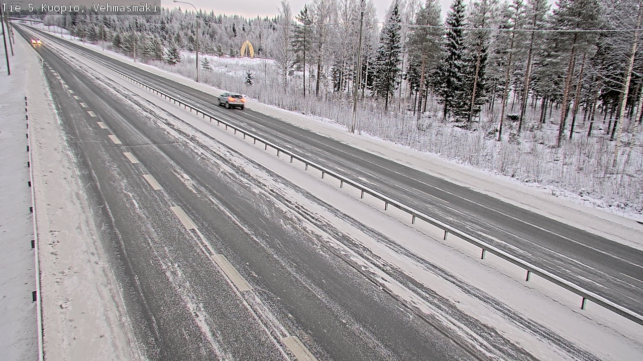 Kelikamerat Kuva Tie 5 Kuopio, Vehmasmäki, Kuopio, Pohjois-Savo