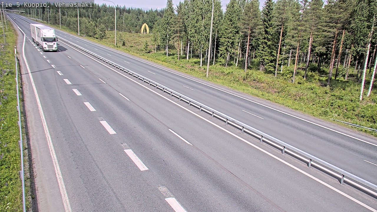 Kelikamerat Kuva Tie 5 Kuopio, Vehmasmäki, Kuopio, Pohjois-Savo