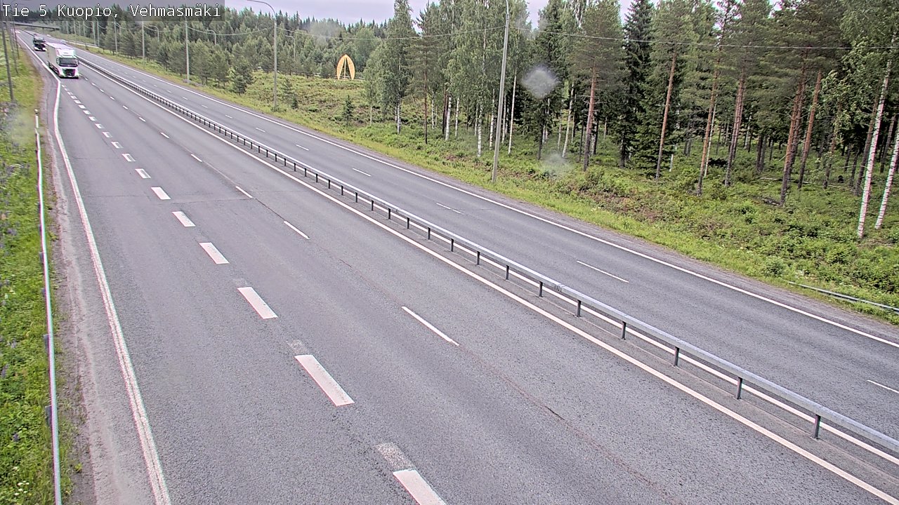 Kelikamerat Kuva Tie 5 Kuopio, Vehmasmäki, Kuopio, Pohjois-Savo