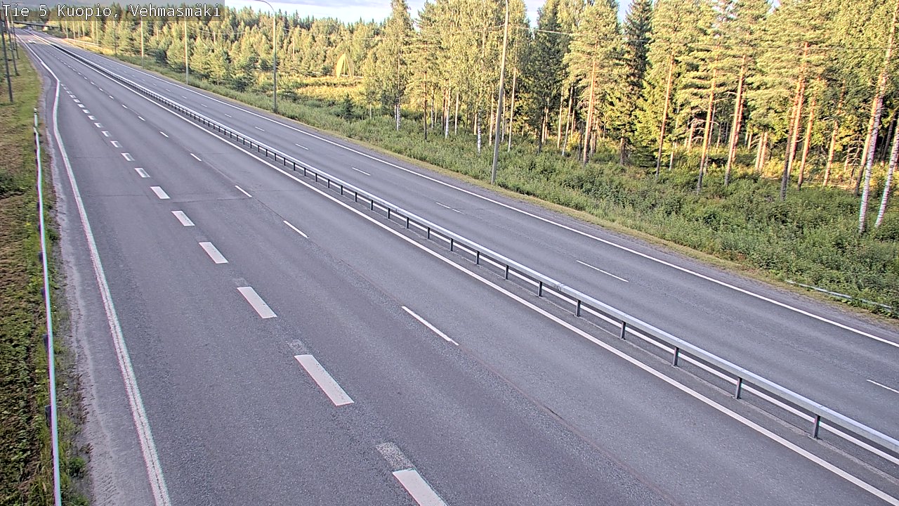 Kelikamerat Kuva Tie 5 Kuopio, Vehmasmäki, Kuopio, Pohjois-Savo