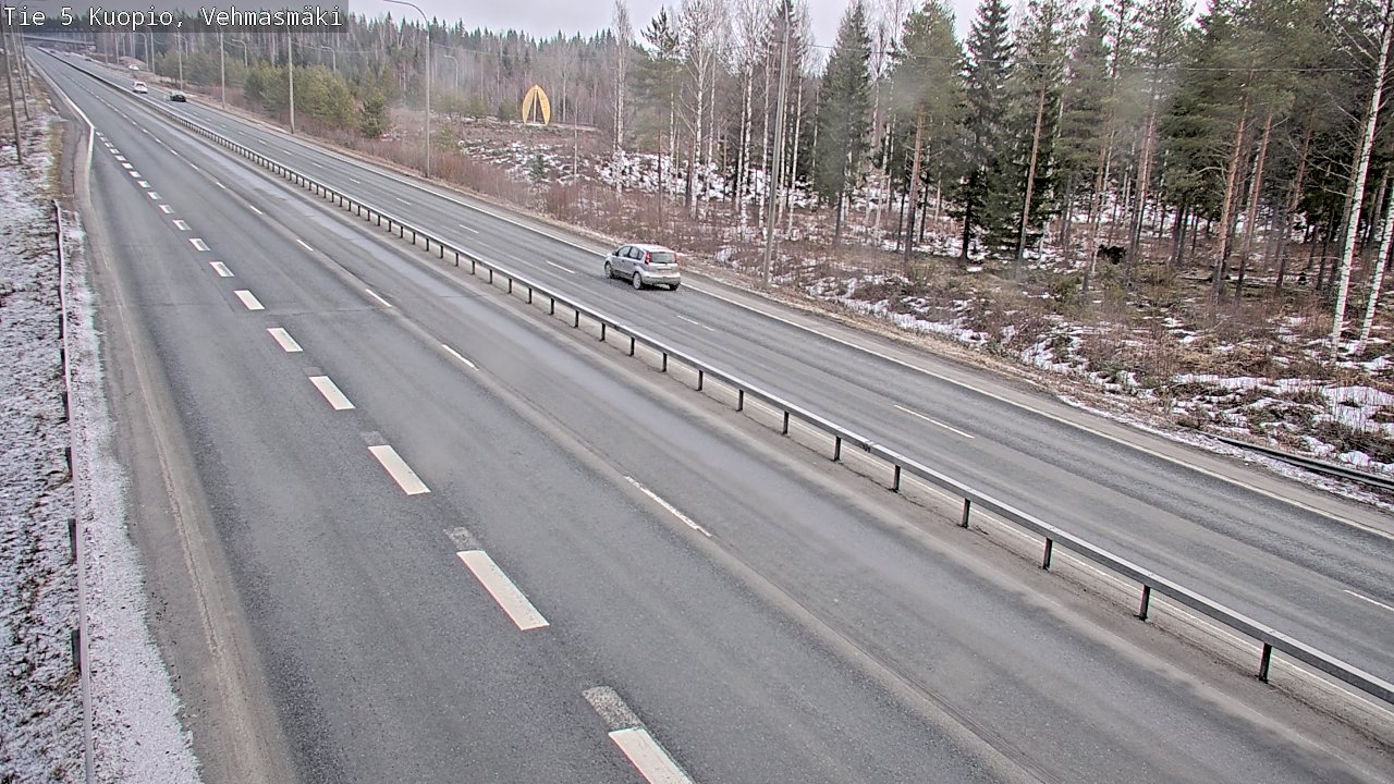 Kelikamerat Kuva Tie 5 Kuopio, Vehmasmäki, Kuopio, Pohjois-Savo