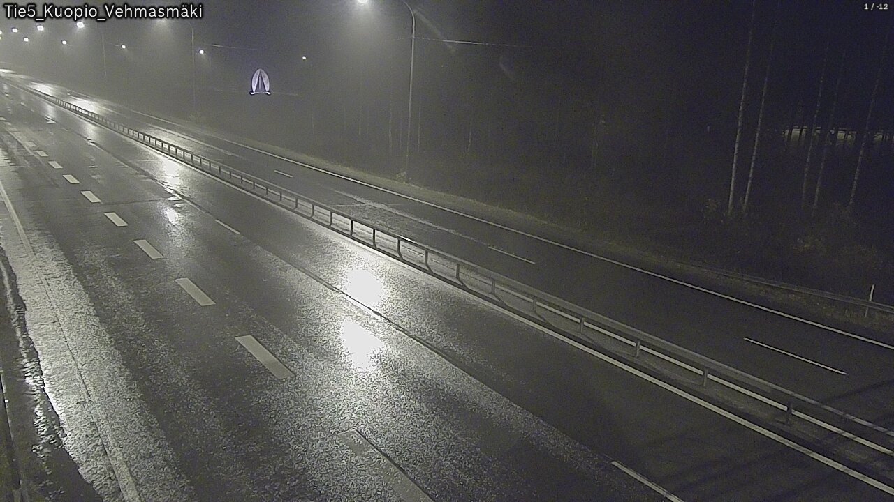 Weather Camera Image Road 5 Kuopio, Vehmasmäki, Kuopio, Pohjois-Savo