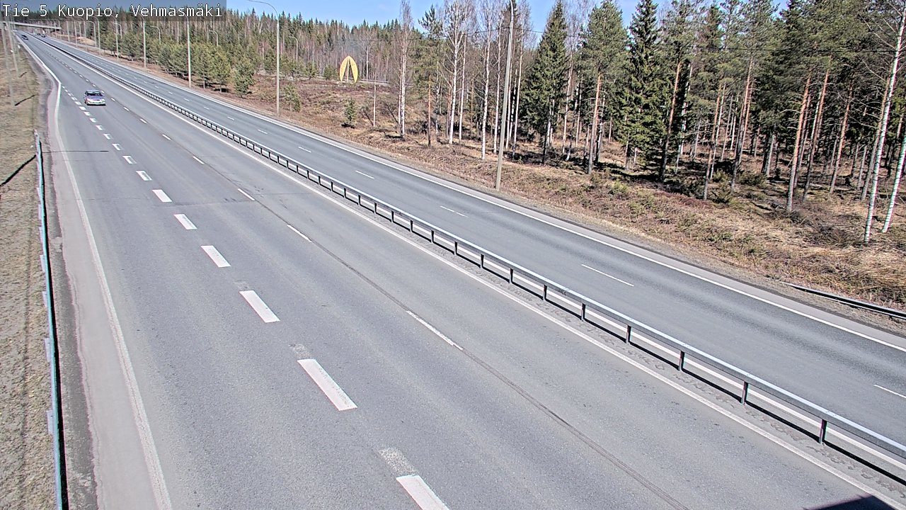 Kelikamerat Kuva Tie 5 Kuopio, Vehmasmäki, Kuopio, Pohjois-Savo