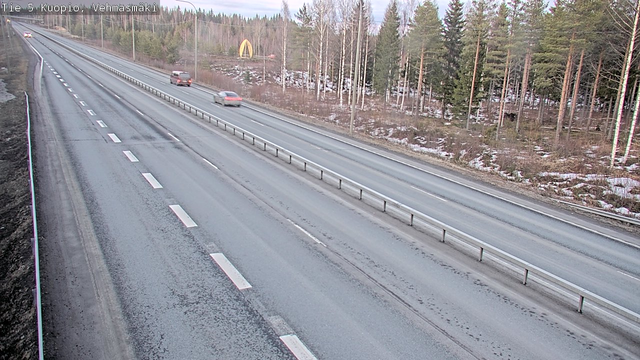 Kelikamerat Kuva Tie 5 Kuopio, Vehmasmäki, Kuopio, Pohjois-Savo