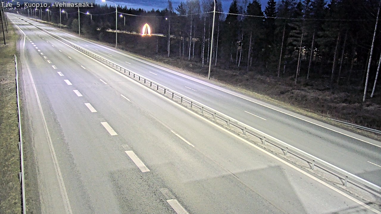 Kelikamerat Kuva Tie 5 Kuopio, Vehmasmäki, Kuopio, Pohjois-Savo