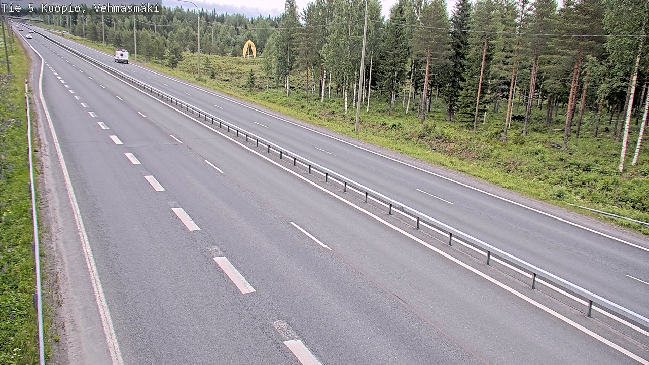 Kelikamerat Kuva Tie 5 Kuopio, Vehmasmäki, Kuopio, Pohjois-Savo