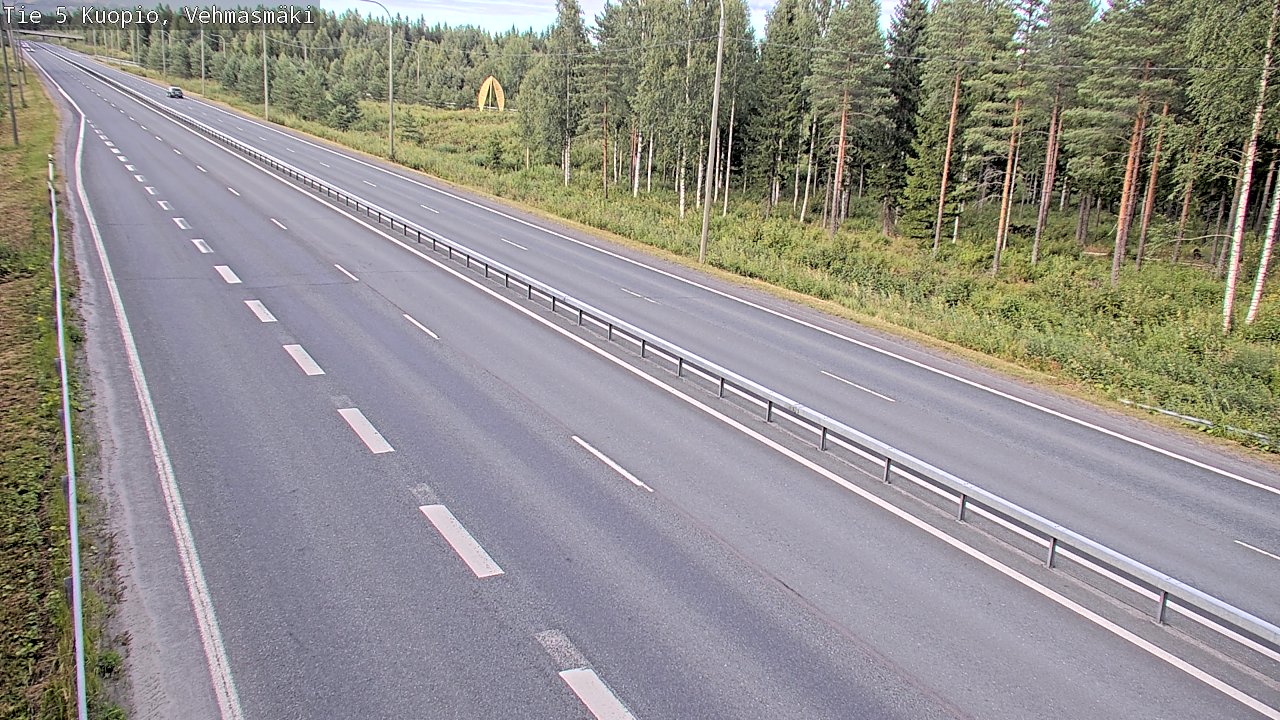 Kelikamerat Kuva Tie 5 Kuopio, Vehmasmäki, Kuopio, Pohjois-Savo