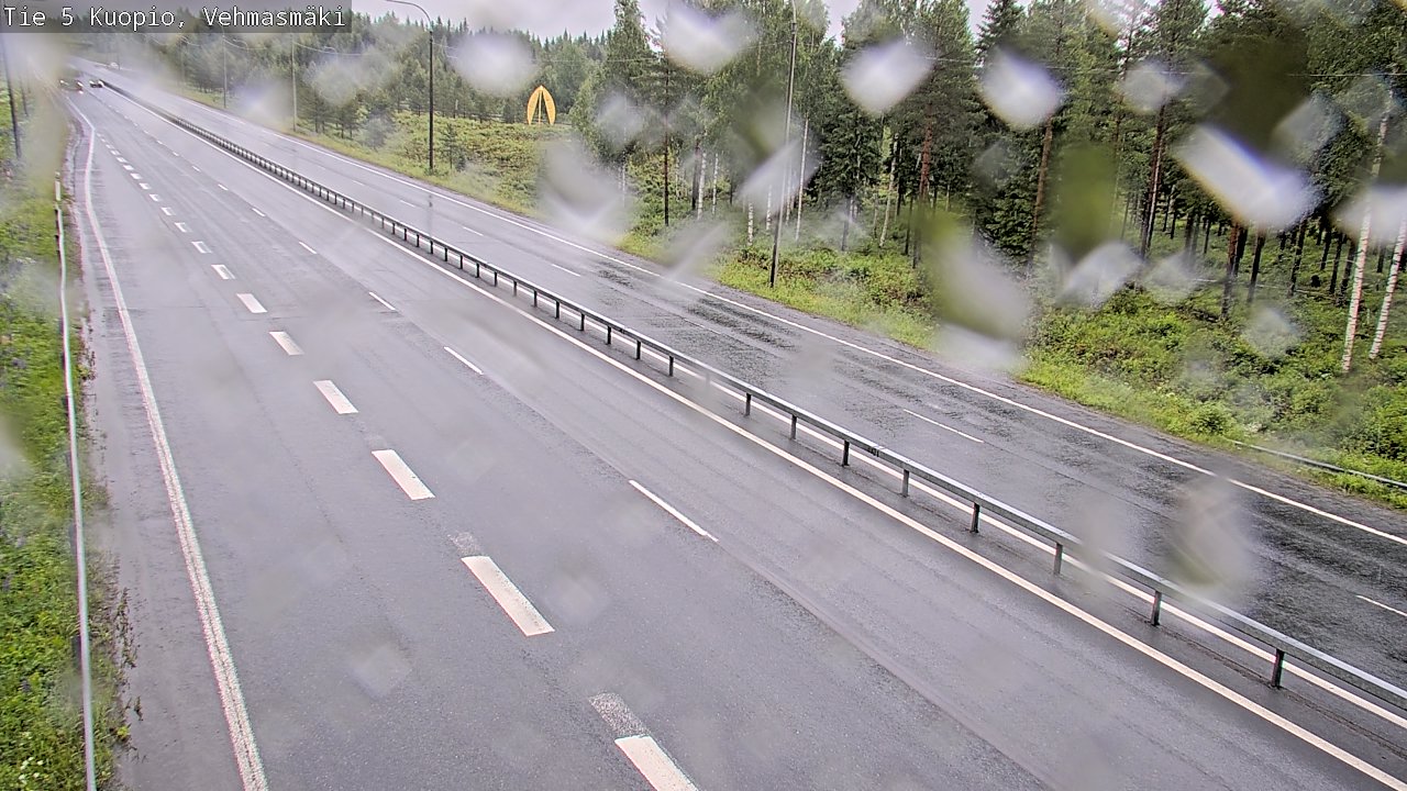 Kelikamerat Kuva Tie 5 Kuopio, Vehmasmäki, Kuopio, Pohjois-Savo