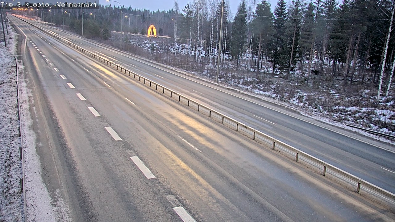 Kelikamerat Kuva Tie 5 Kuopio, Vehmasmäki, Kuopio, Pohjois-Savo