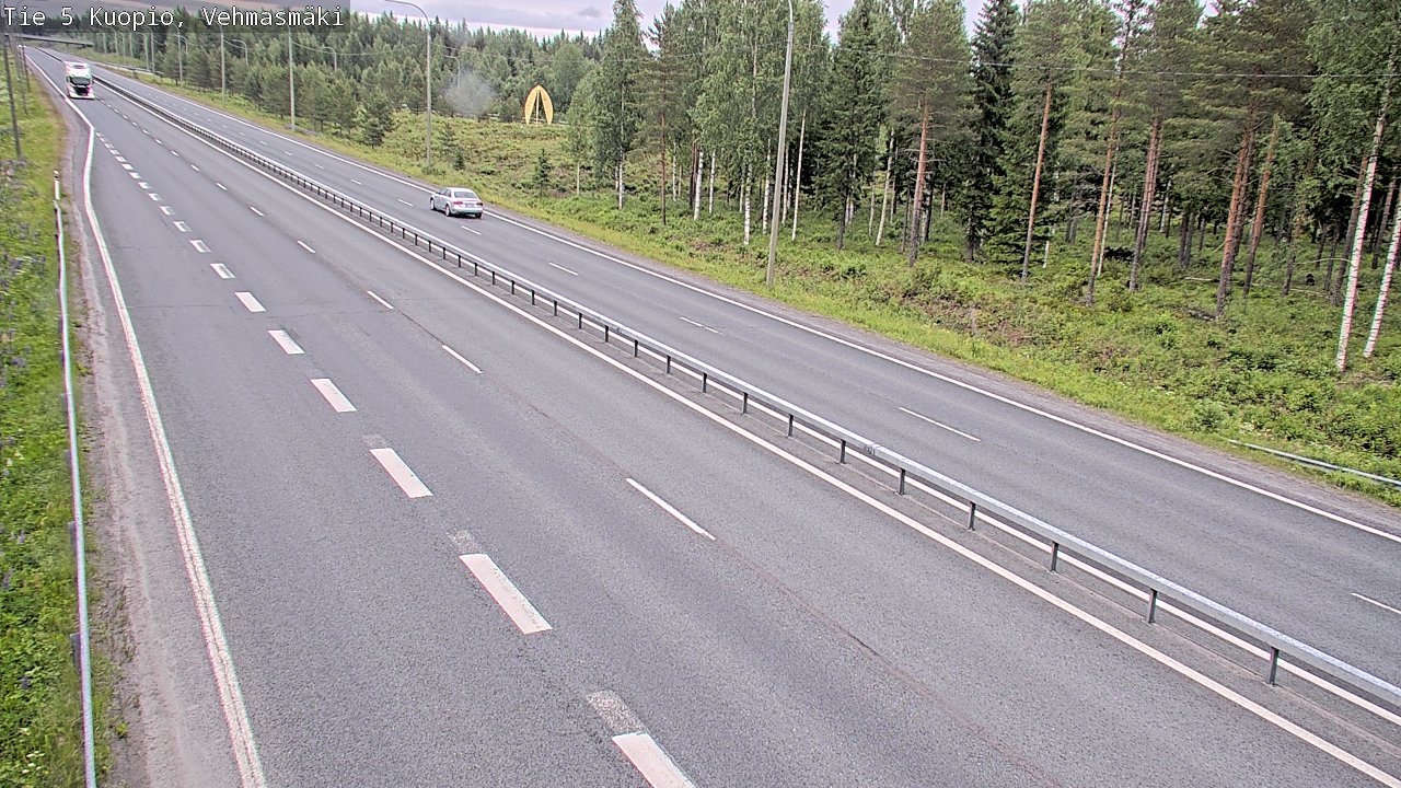 Kelikamerat Kuva Tie 5 Kuopio, Vehmasmäki, Kuopio, Pohjois-Savo