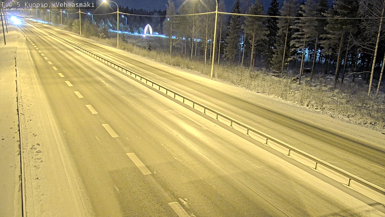 Kelikamerat Kuva Tie 5 Kuopio, Vehmasmäki, Kuopio, Pohjois-Savo