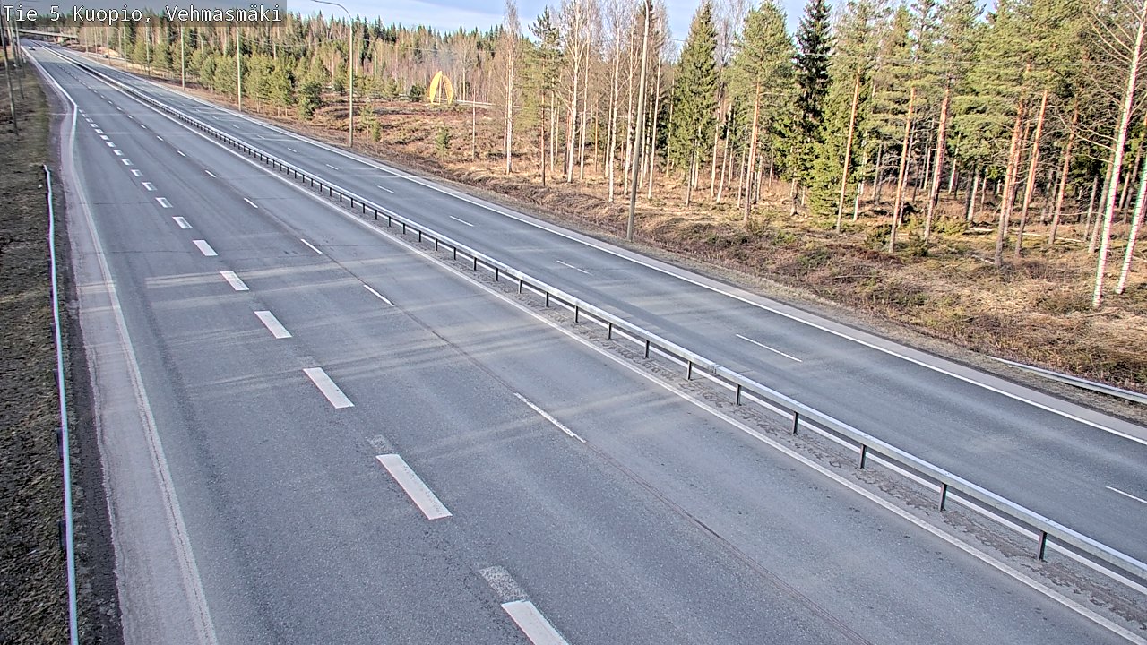 Kelikamerat Kuva Tie 5 Kuopio, Vehmasmäki, Kuopio, Pohjois-Savo