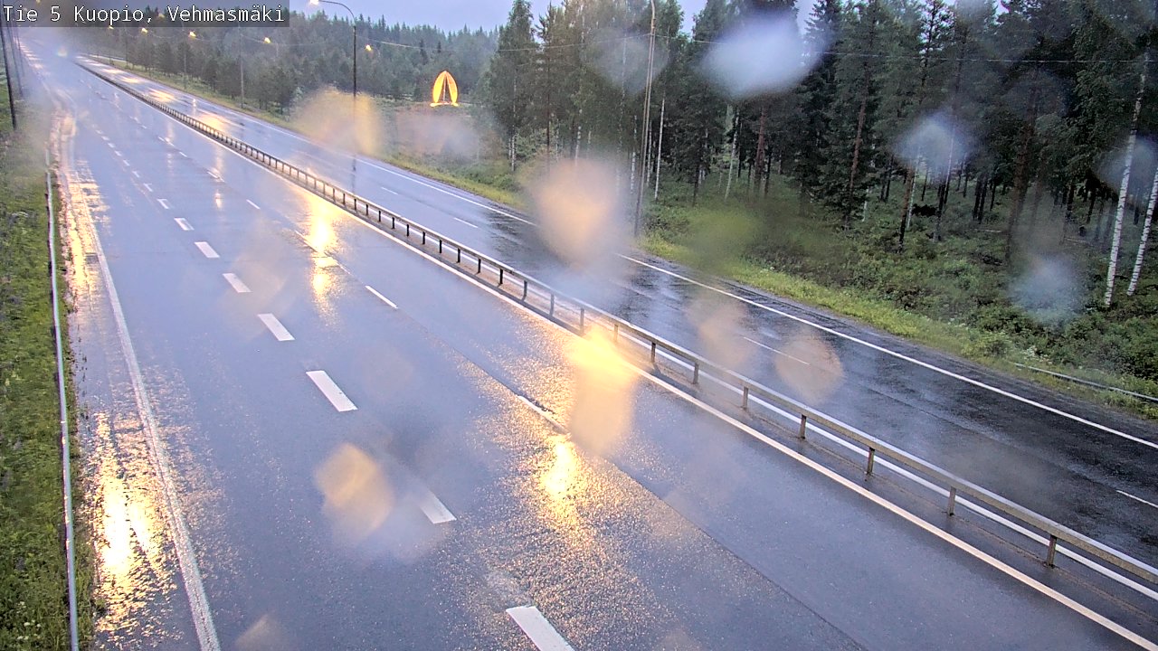 Kelikamerat Kuva Tie 5 Kuopio, Vehmasmäki, Kuopio, Pohjois-Savo
