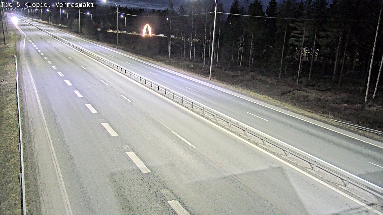 Kelikamerat Kuva Tie 5 Kuopio, Vehmasmäki, Kuopio, Pohjois-Savo