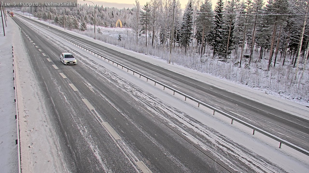 Kelikamerat Kuva Tie 5 Kuopio, Vehmasmäki, Kuopio, Pohjois-Savo