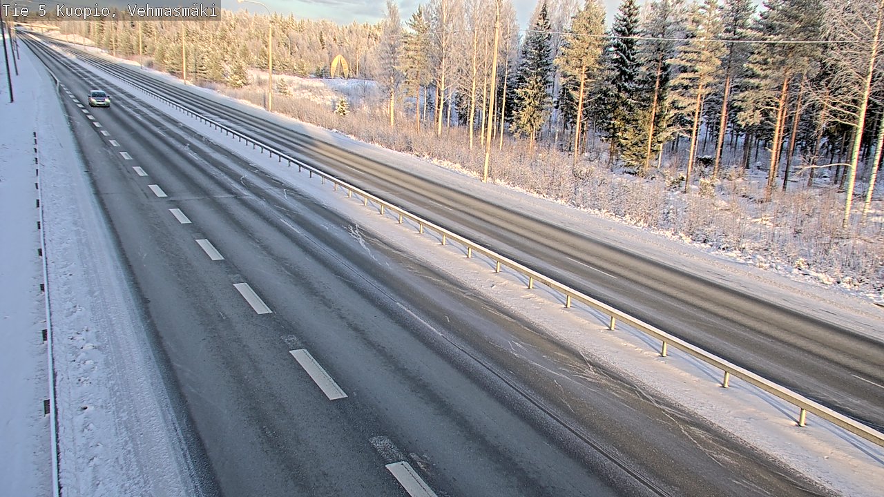 Kelikamerat Kuva Tie 5 Kuopio, Vehmasmäki, Kuopio, Pohjois-Savo