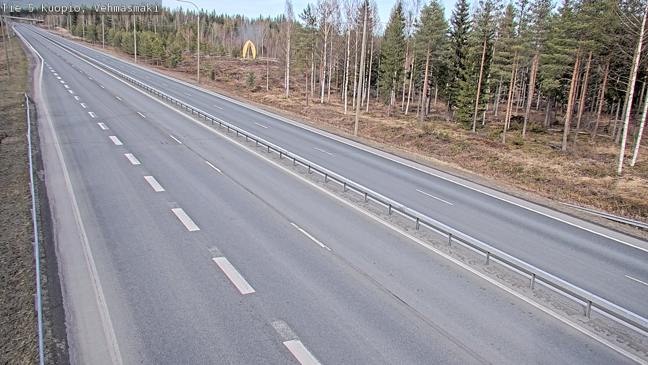 Kelikamerat Kuva Tie 5 Kuopio, Vehmasmäki, Kuopio, Pohjois-Savo