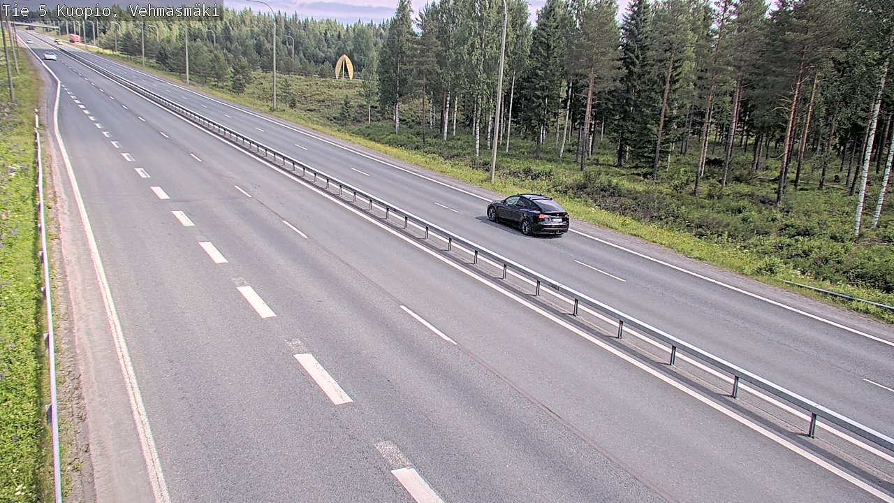 Kelikamerat Kuva Tie 5 Kuopio, Vehmasmäki, Kuopio, Pohjois-Savo