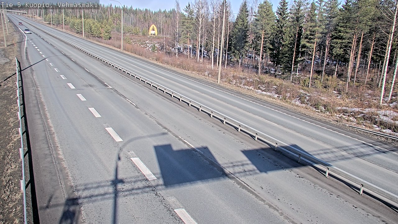 Kelikamerat Kuva Tie 5 Kuopio, Vehmasmäki, Kuopio, Pohjois-Savo