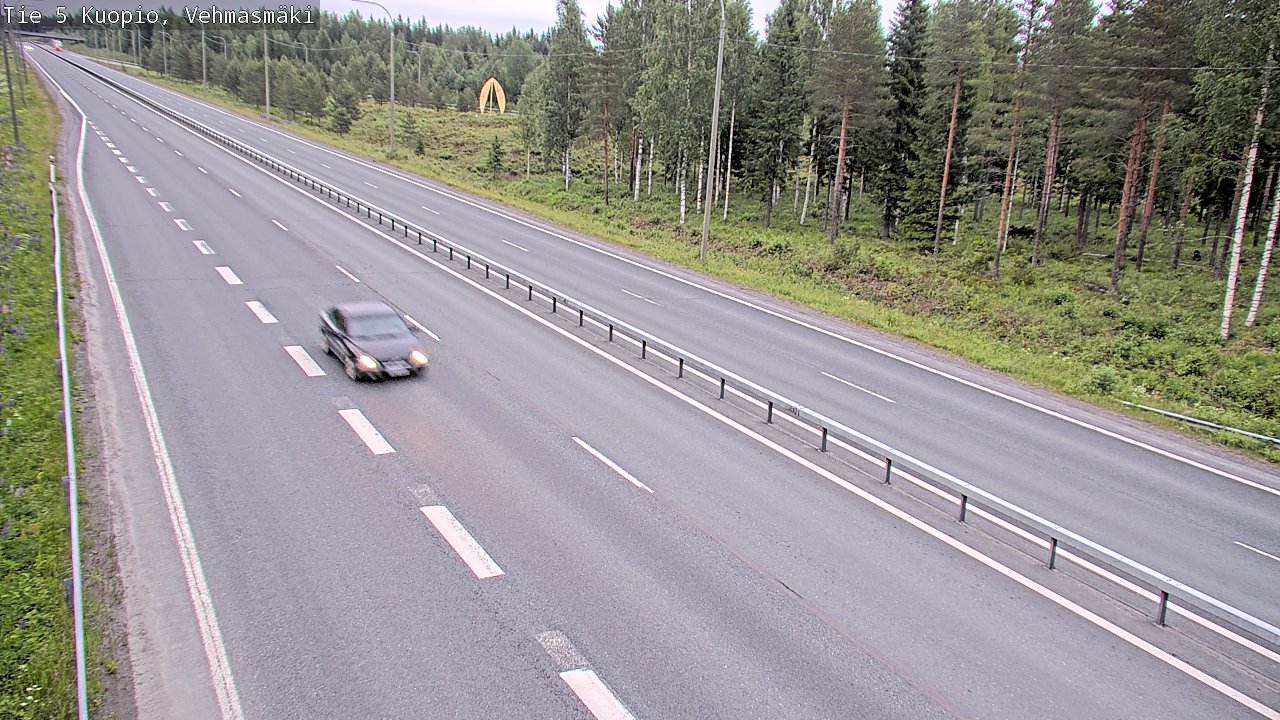 Kelikamerat Kuva Tie 5 Kuopio, Vehmasmäki, Kuopio, Pohjois-Savo