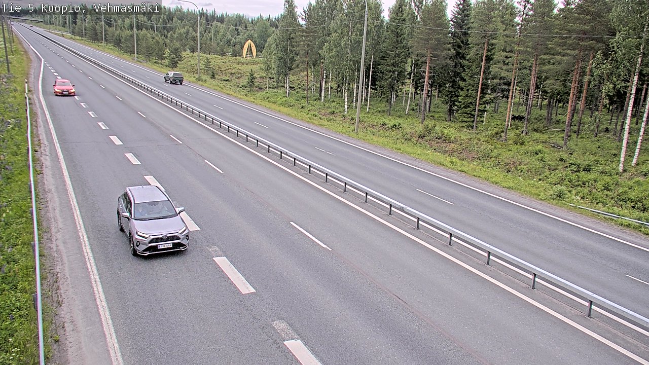 Kelikamerat Kuva Tie 5 Kuopio, Vehmasmäki, Kuopio, Pohjois-Savo