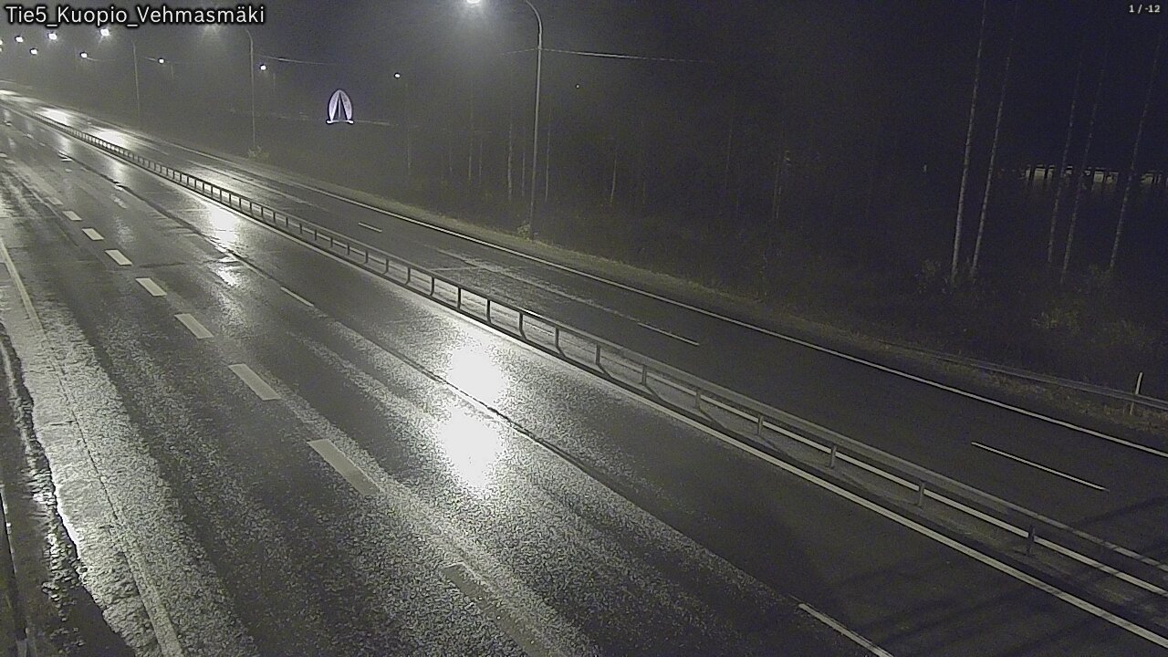 Weather Camera Image Road 5 Kuopio, Vehmasmäki, Kuopio, Pohjois-Savo