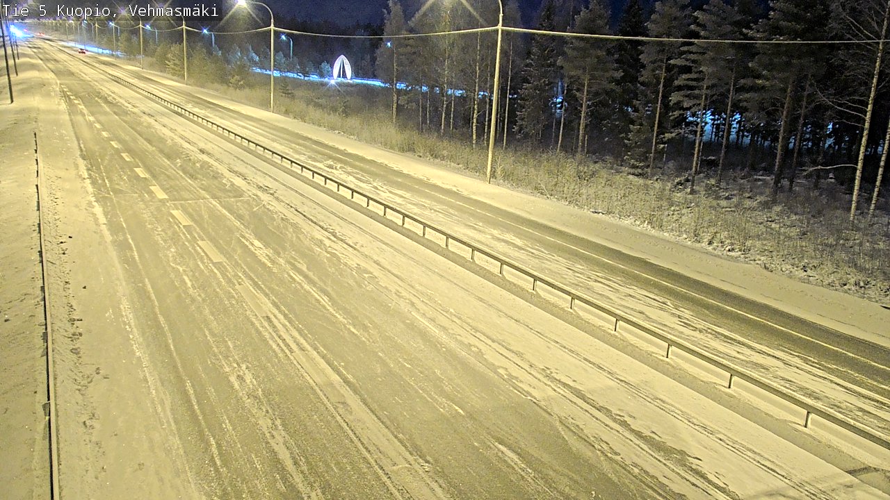 Kelikamerat Kuva Tie 5 Kuopio, Vehmasmäki, Kuopio, Pohjois-Savo