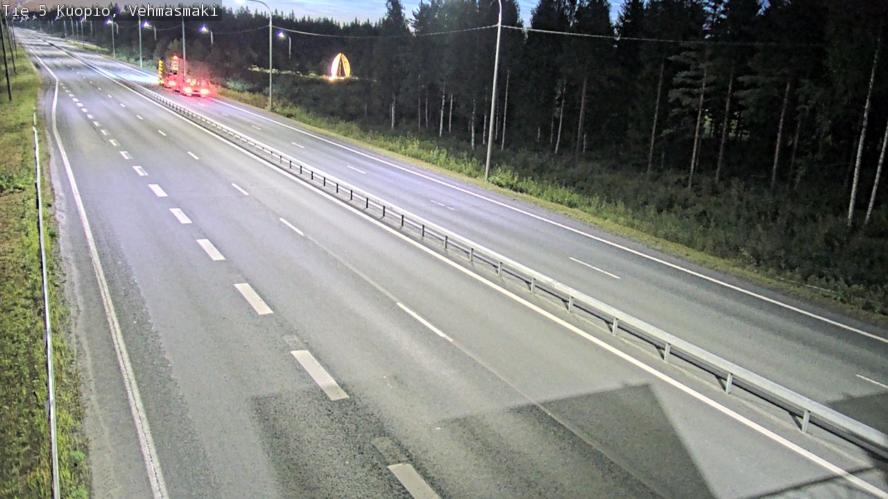 Kelikamerat Kuva Tie 5 Kuopio, Vehmasmäki, Kuopio, Pohjois-Savo