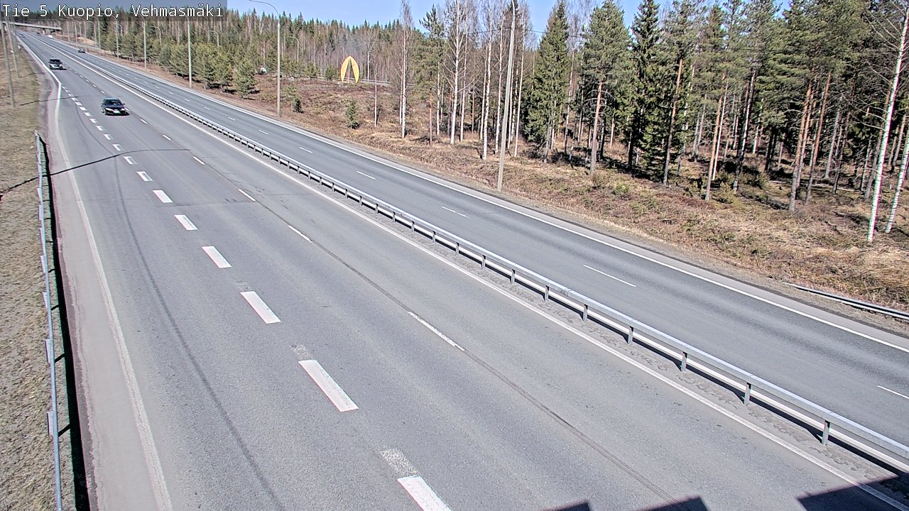 Kelikamerat Kuva Tie 5 Kuopio, Vehmasmäki, Kuopio, Pohjois-Savo
