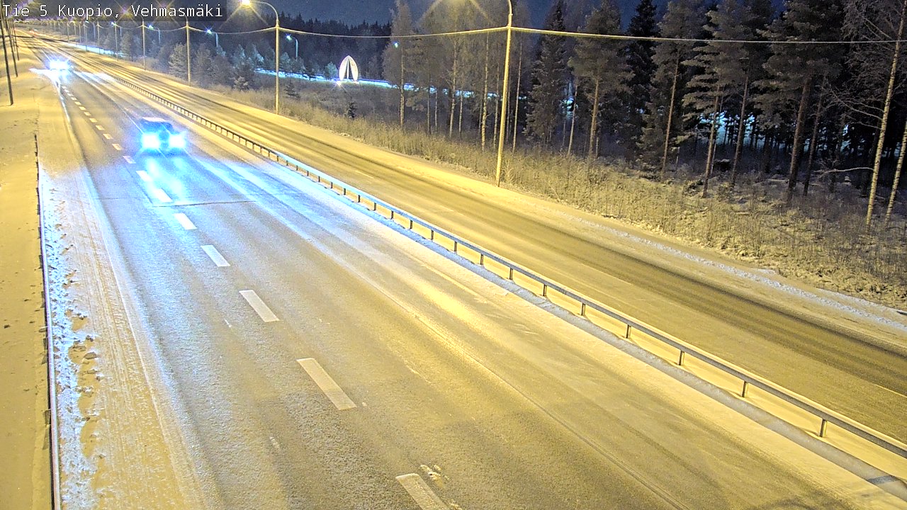 Kelikamerat Kuva Tie 5 Kuopio, Vehmasmäki, Kuopio, Pohjois-Savo