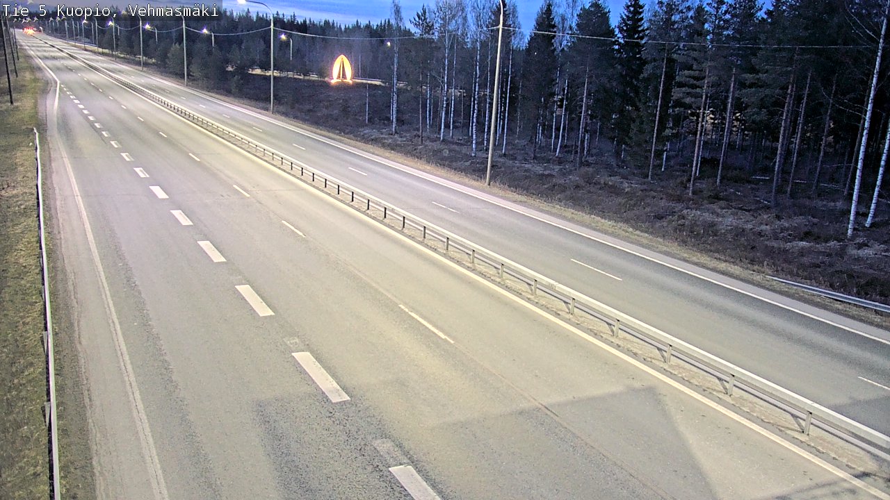 Kelikamerat Kuva Tie 5 Kuopio, Vehmasmäki, Kuopio, Pohjois-Savo