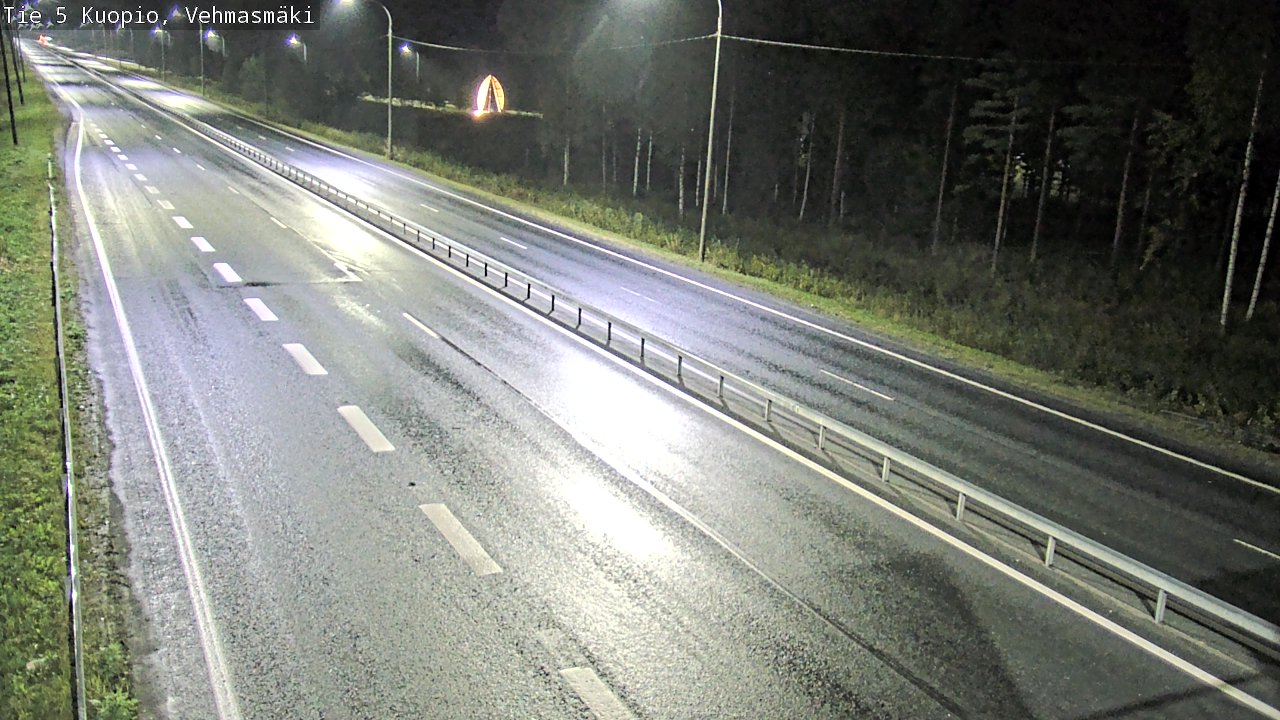 Weather Camera Image Road 5 Kuopio, Vehmasmäki, Kuopio, Pohjois-Savo