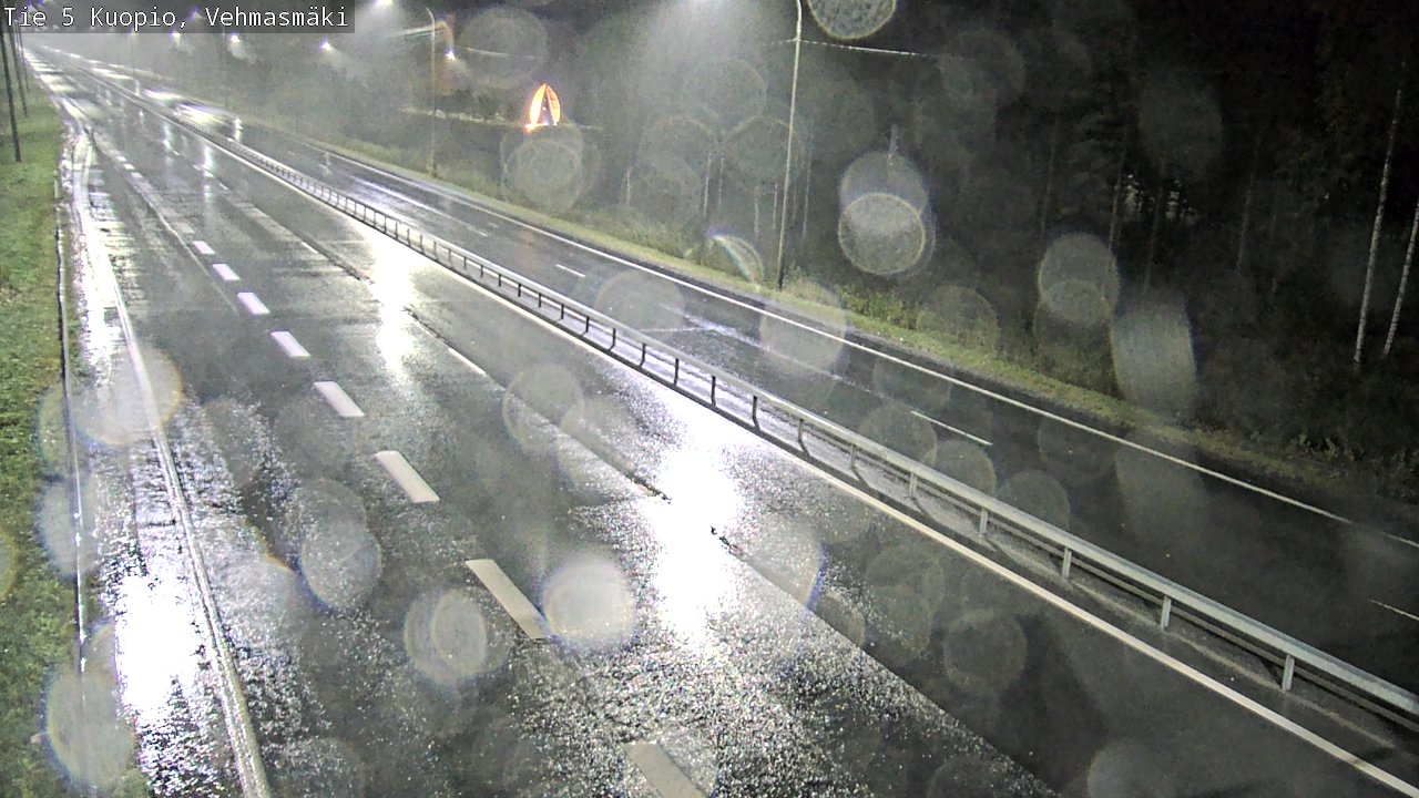 Weather Camera Image Road 5 Kuopio, Vehmasmäki, Kuopio, Pohjois-Savo