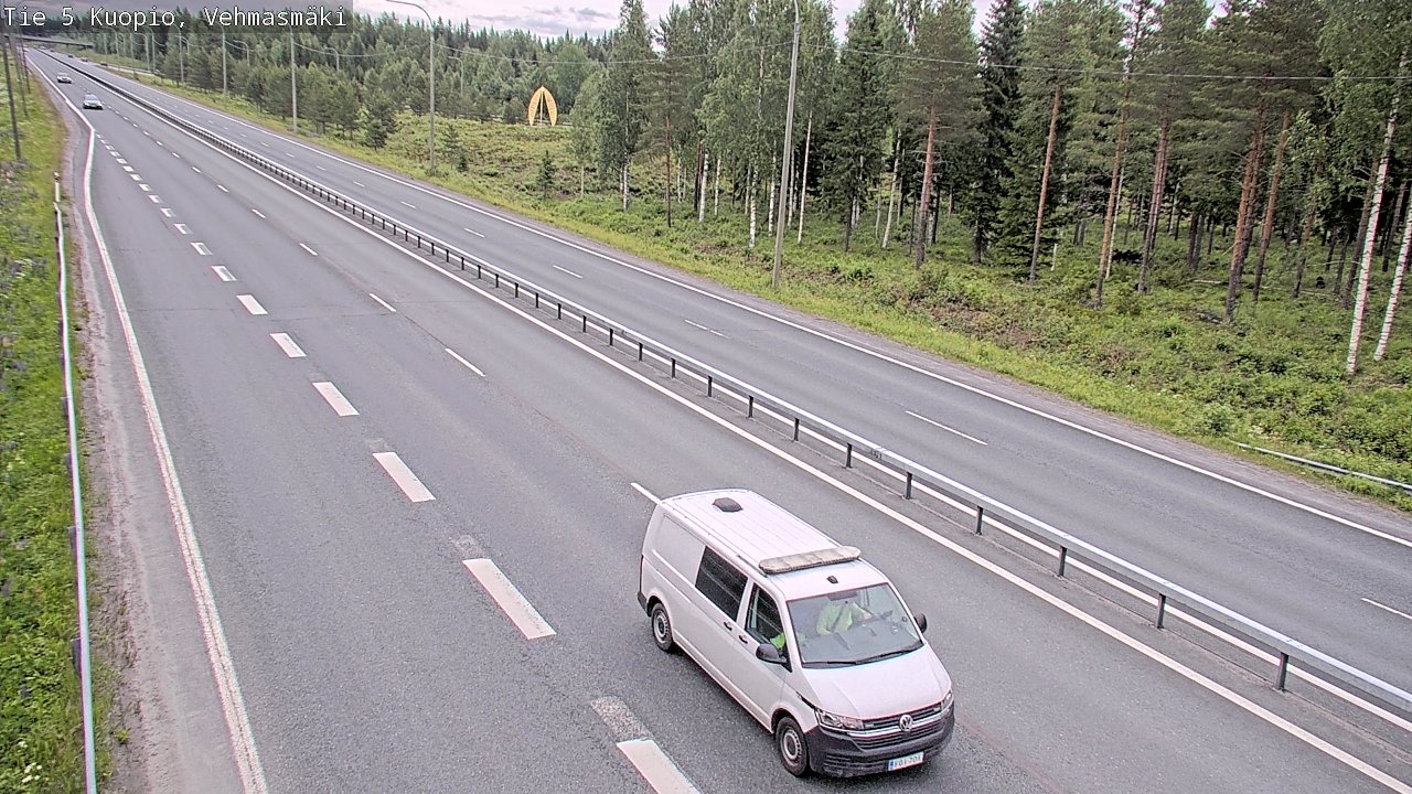 Kelikamerat Kuva Tie 5 Kuopio, Vehmasmäki, Kuopio, Pohjois-Savo