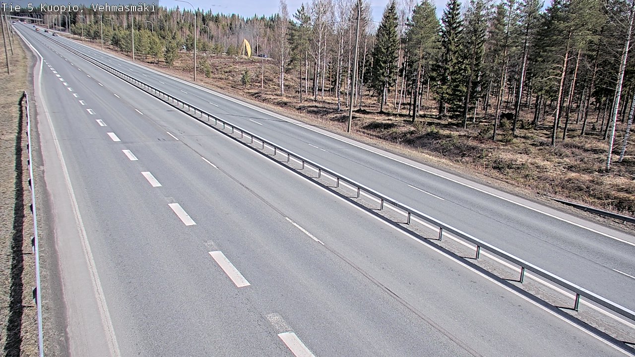 Kelikamerat Kuva Tie 5 Kuopio, Vehmasmäki, Kuopio, Pohjois-Savo