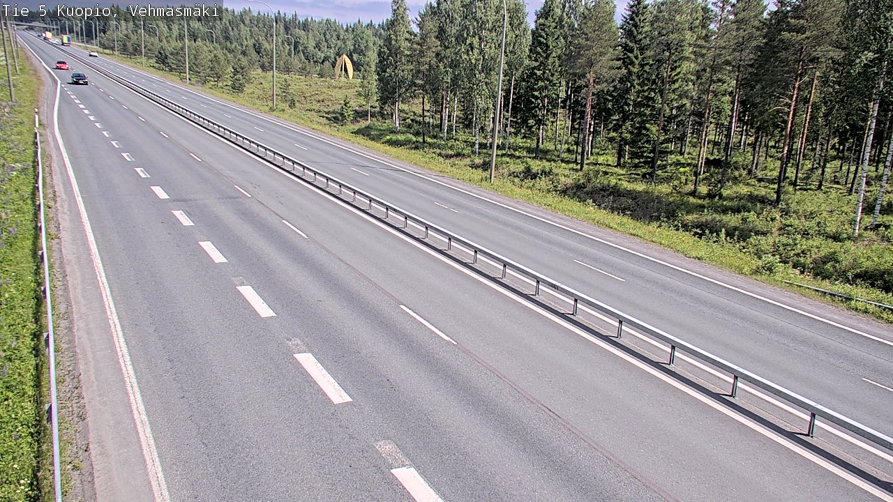 Kelikamerat Kuva Tie 5 Kuopio, Vehmasmäki, Kuopio, Pohjois-Savo