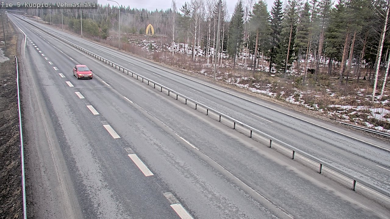 Kelikamerat Kuva Tie 5 Kuopio, Vehmasmäki, Kuopio, Pohjois-Savo